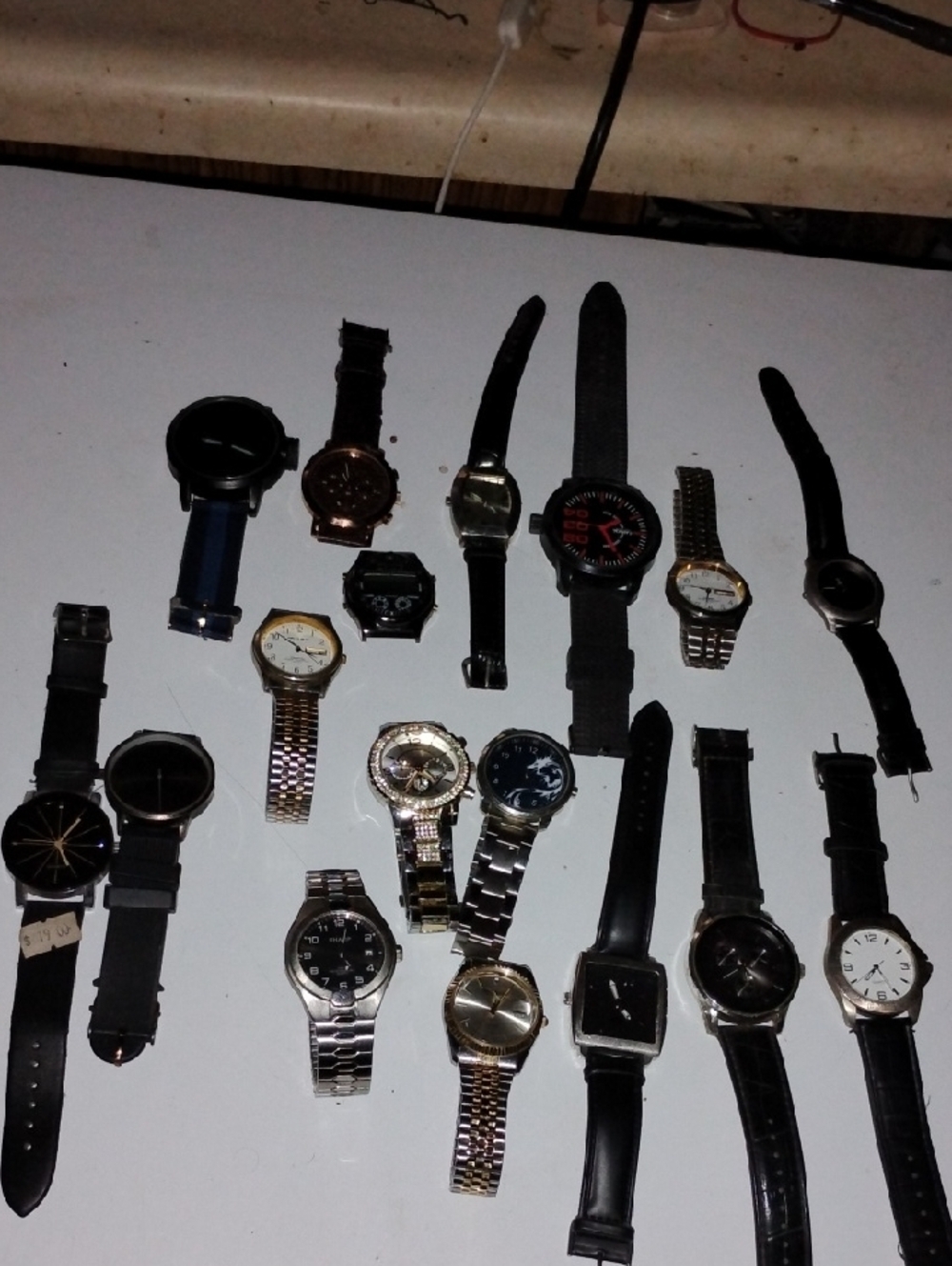 Mixed Lot of Men’s and Women’s Wrist Watches - Black, Silver, Gold
